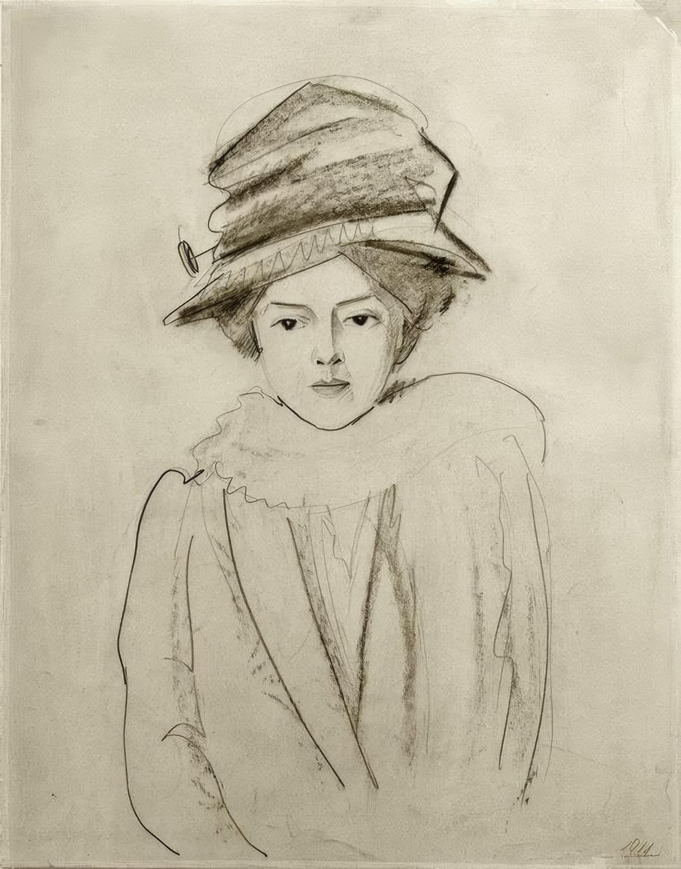 Muotokuva Elly Jost tekijältä August Macke