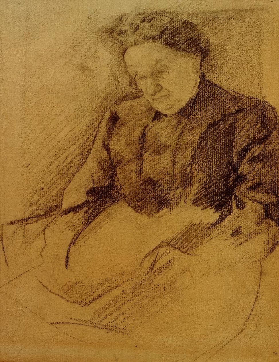 Katharina Koehlerin muotokuva tekijältä August Macke
