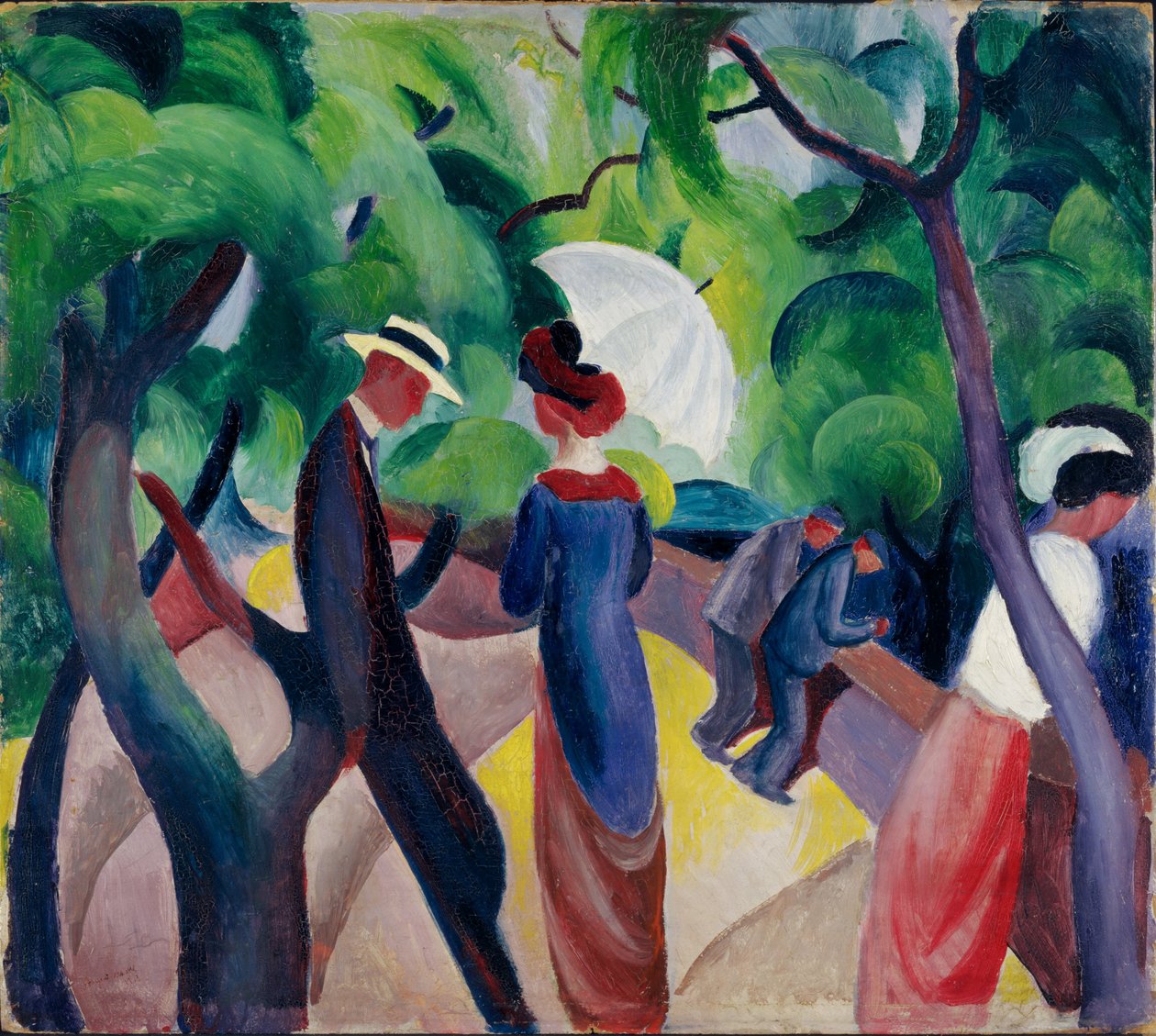 Promenadi tekijältä August Macke