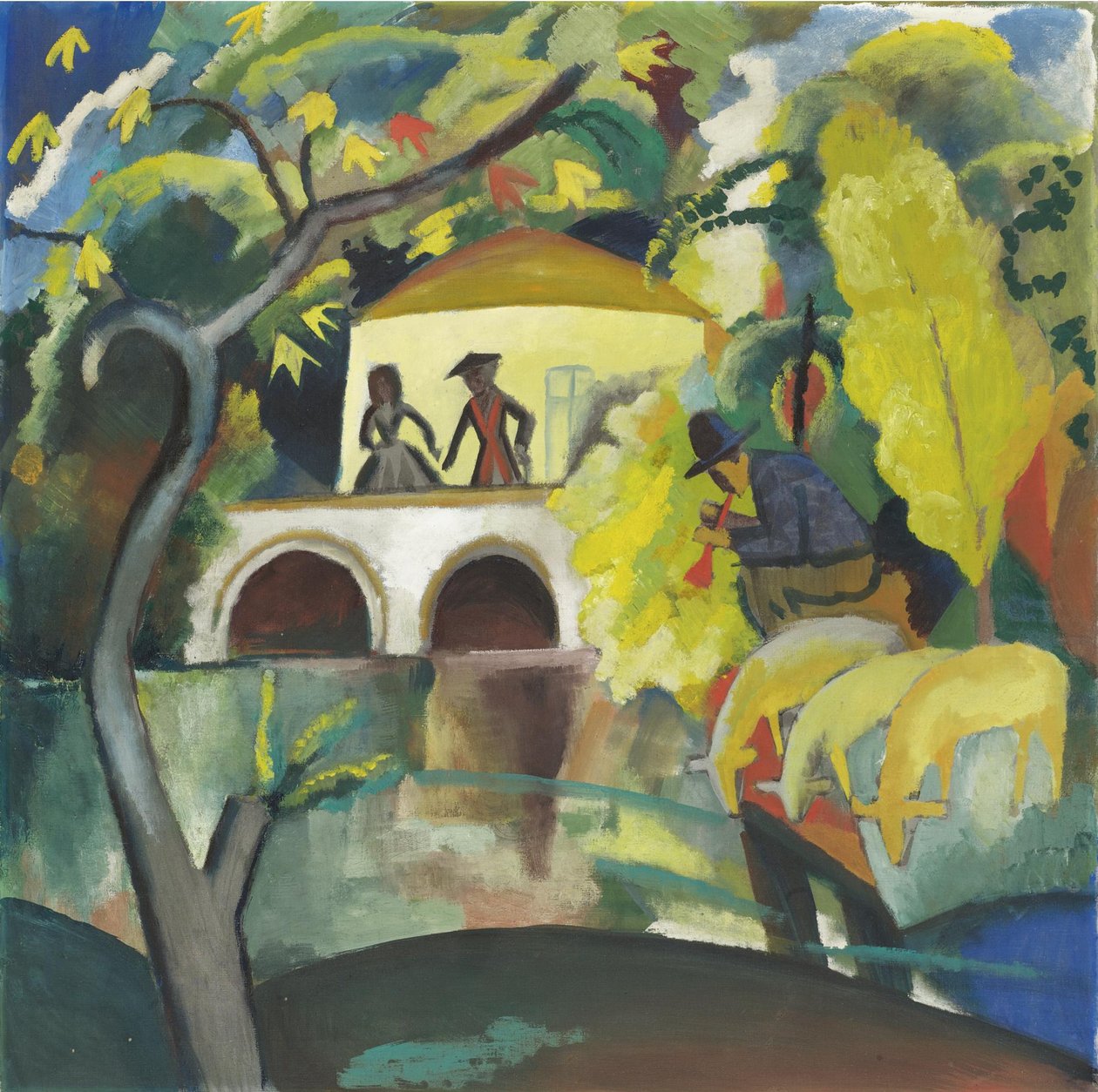 Rokokoo, 1912 tekijältä August Macke