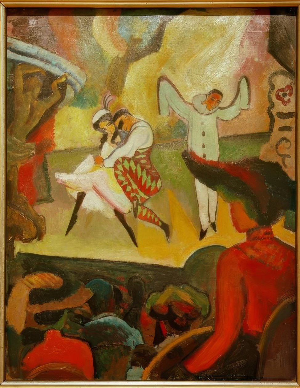 Venäläinen baletti I. tekijältä August Macke