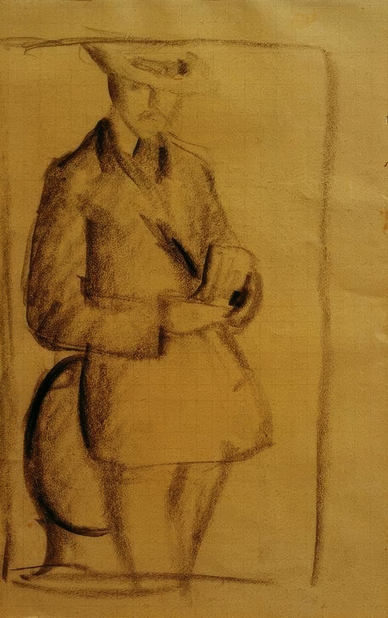 Selbstbildnis tekijältä August Macke