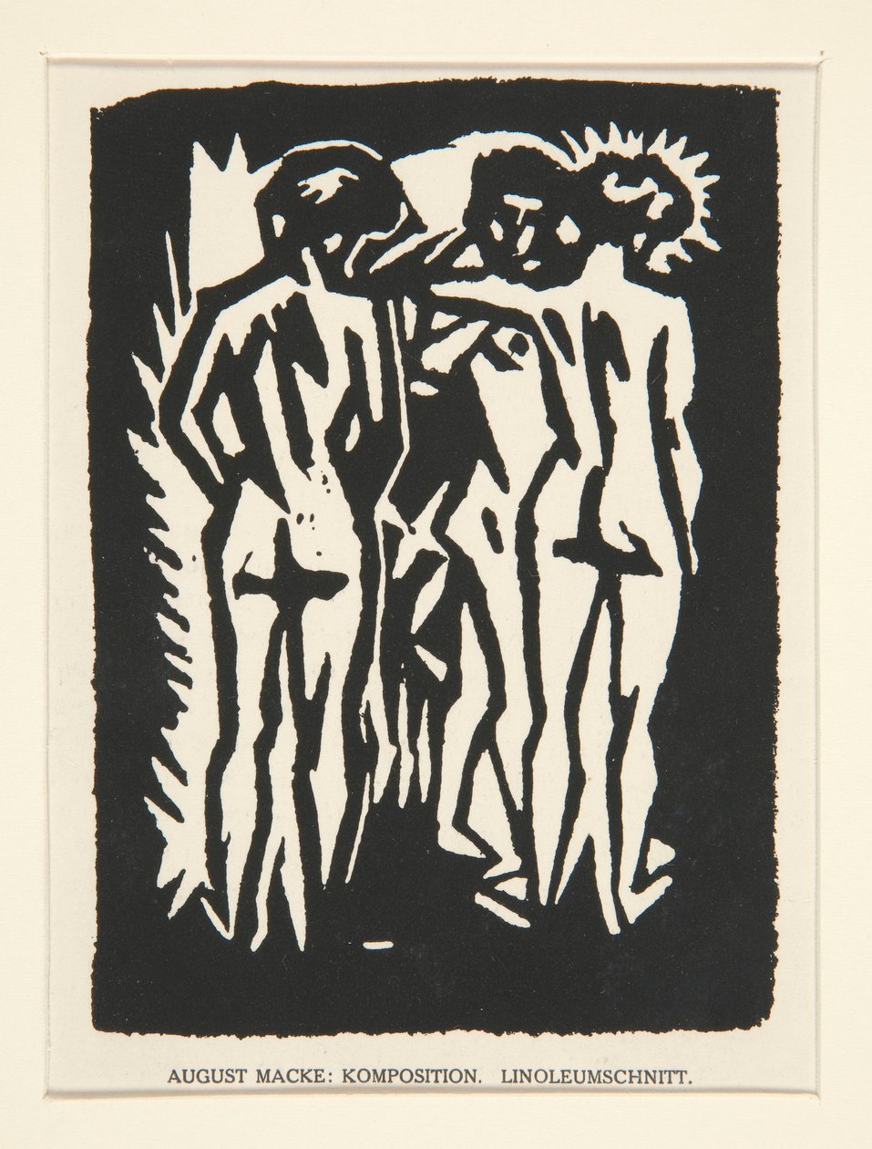 Kolme alastona tekijältä August Macke