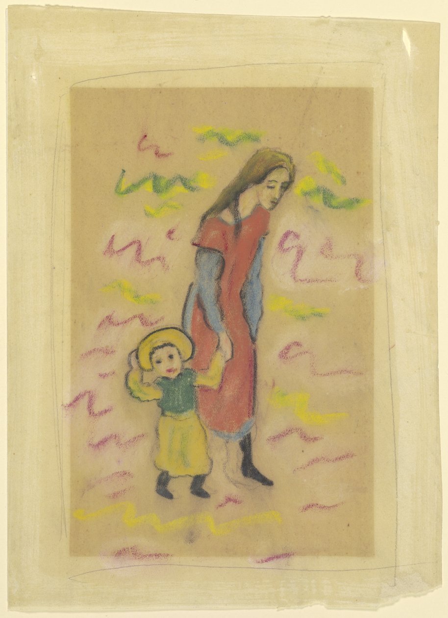 Zwei Kinder tekijältä August Macke