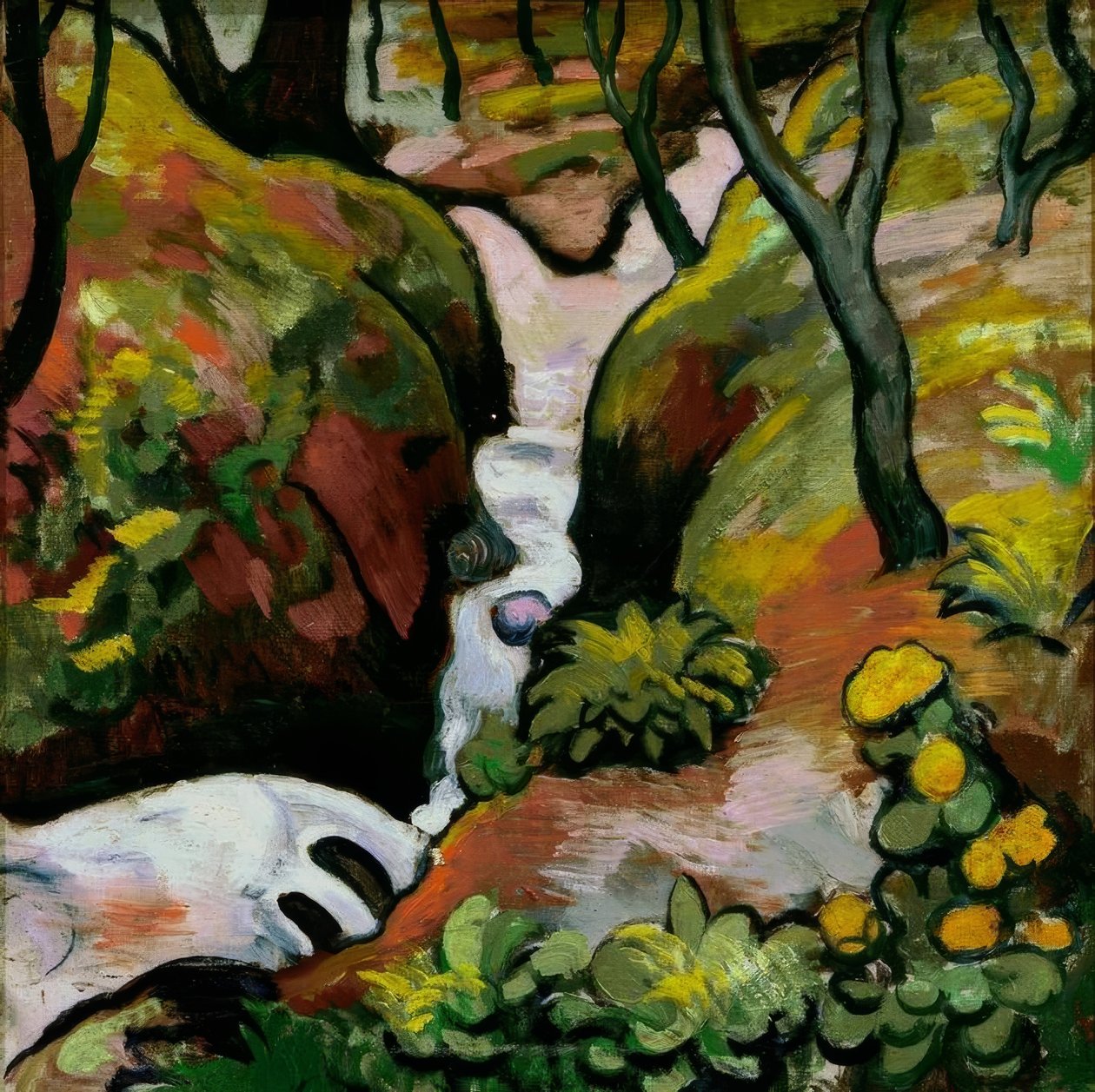 Waldbach tekijältä August Macke