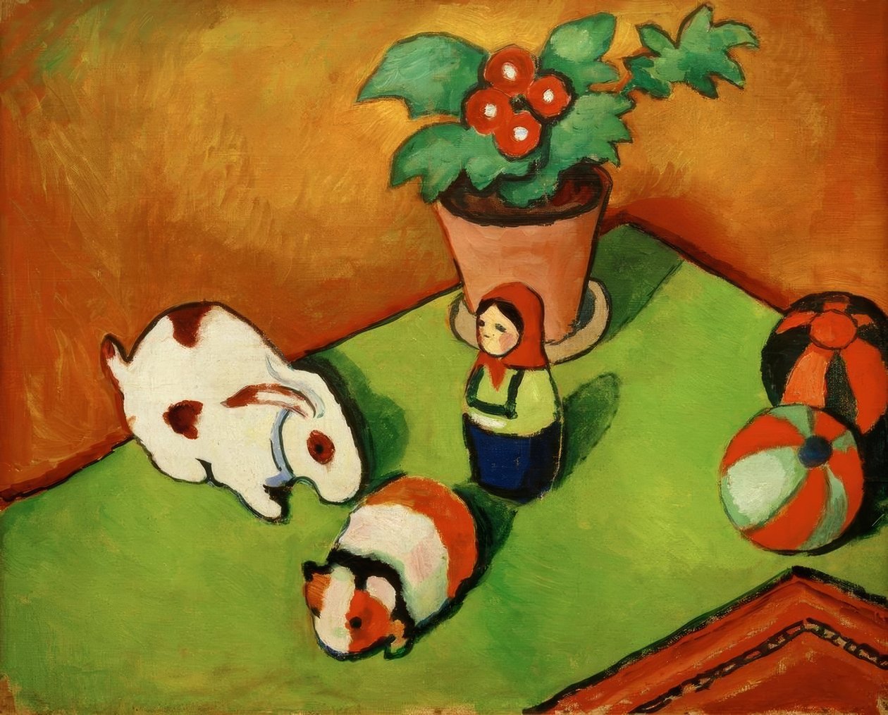 Walterchens Spielsachen tekijältä August Macke