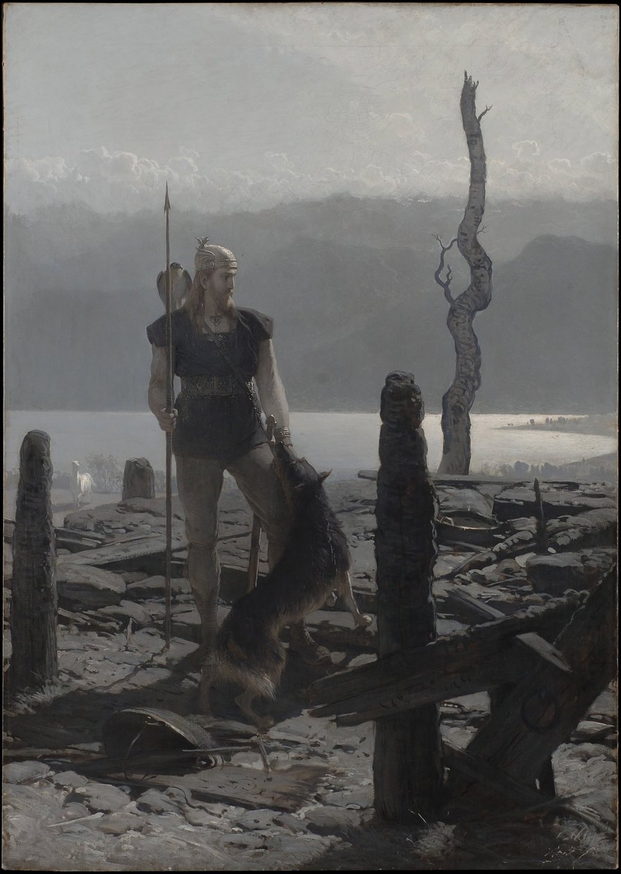 Frithiofin paluu (teoksesta Frithiofin saaga) tekijältä August Malmström