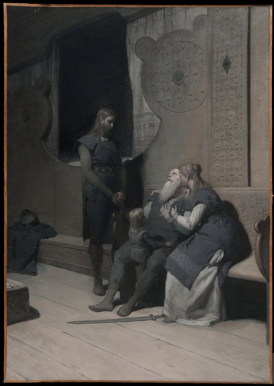 Kuningas Ringin kuolema (Frithiofin saagasta) tekijältä August Malmström