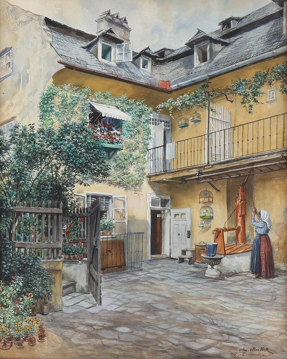 August Mandlick Hof Lichtenthalissa tekijältä August Mandlick
