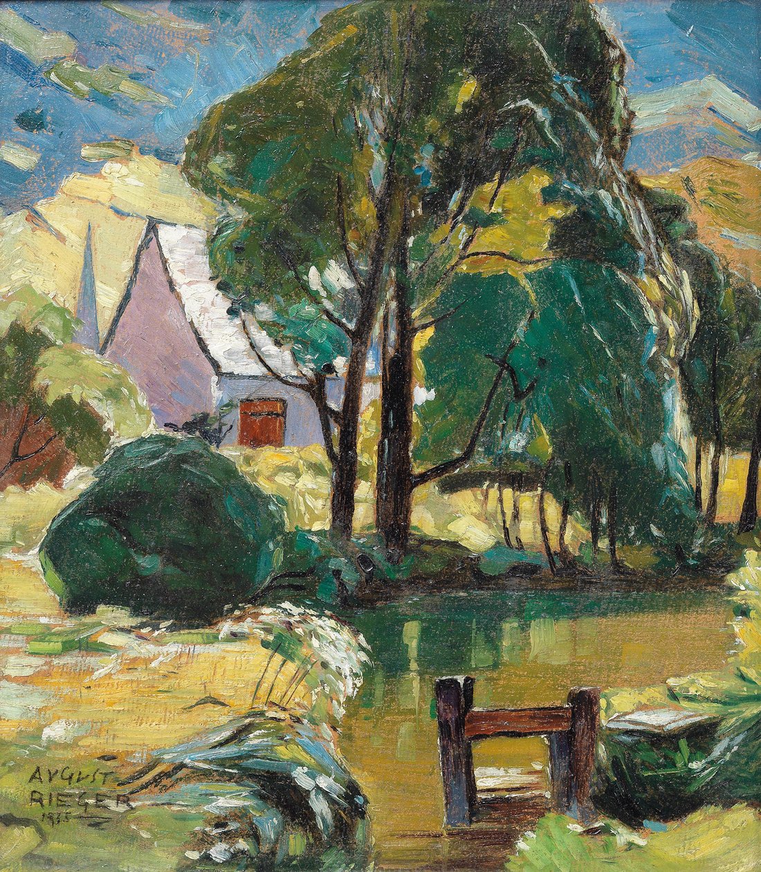 August Rieger Haus am Teich tekijältä August Rieger