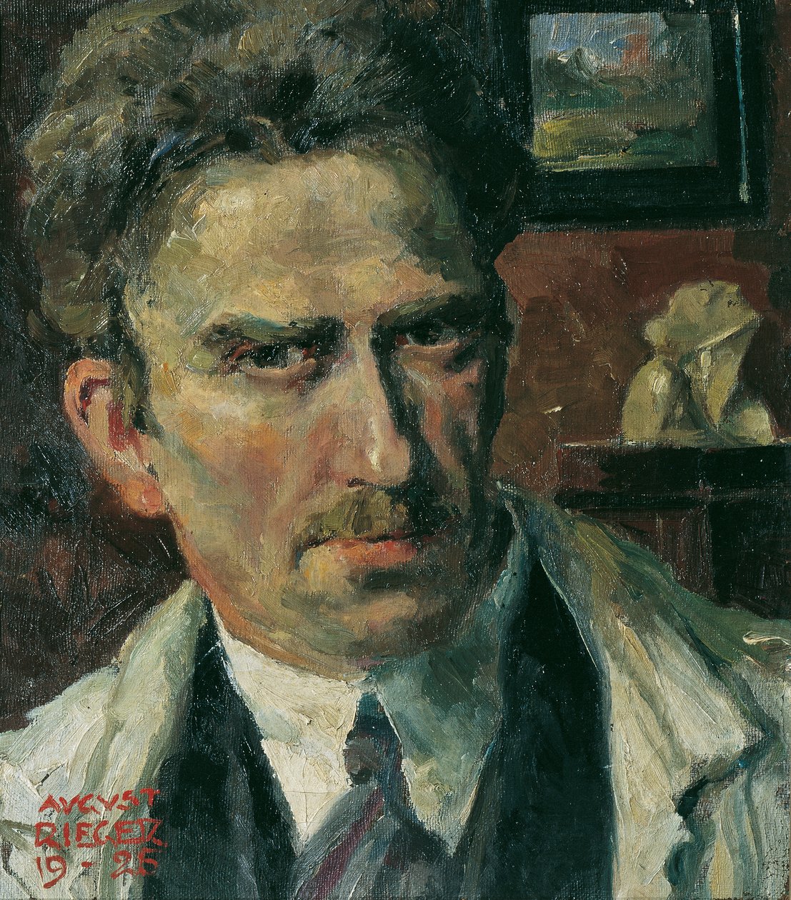 omakuva tekijältä August Rieger