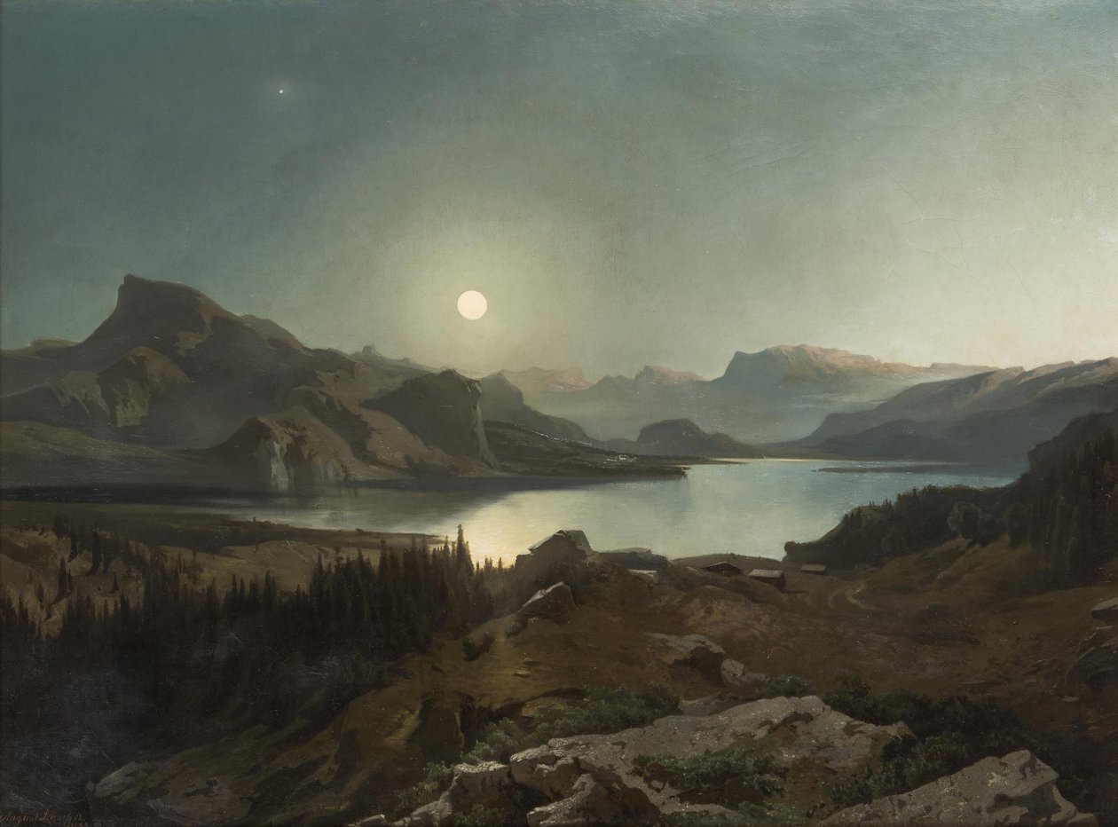 Alppijärvi tekijältä August Schaeffer von Wienwald