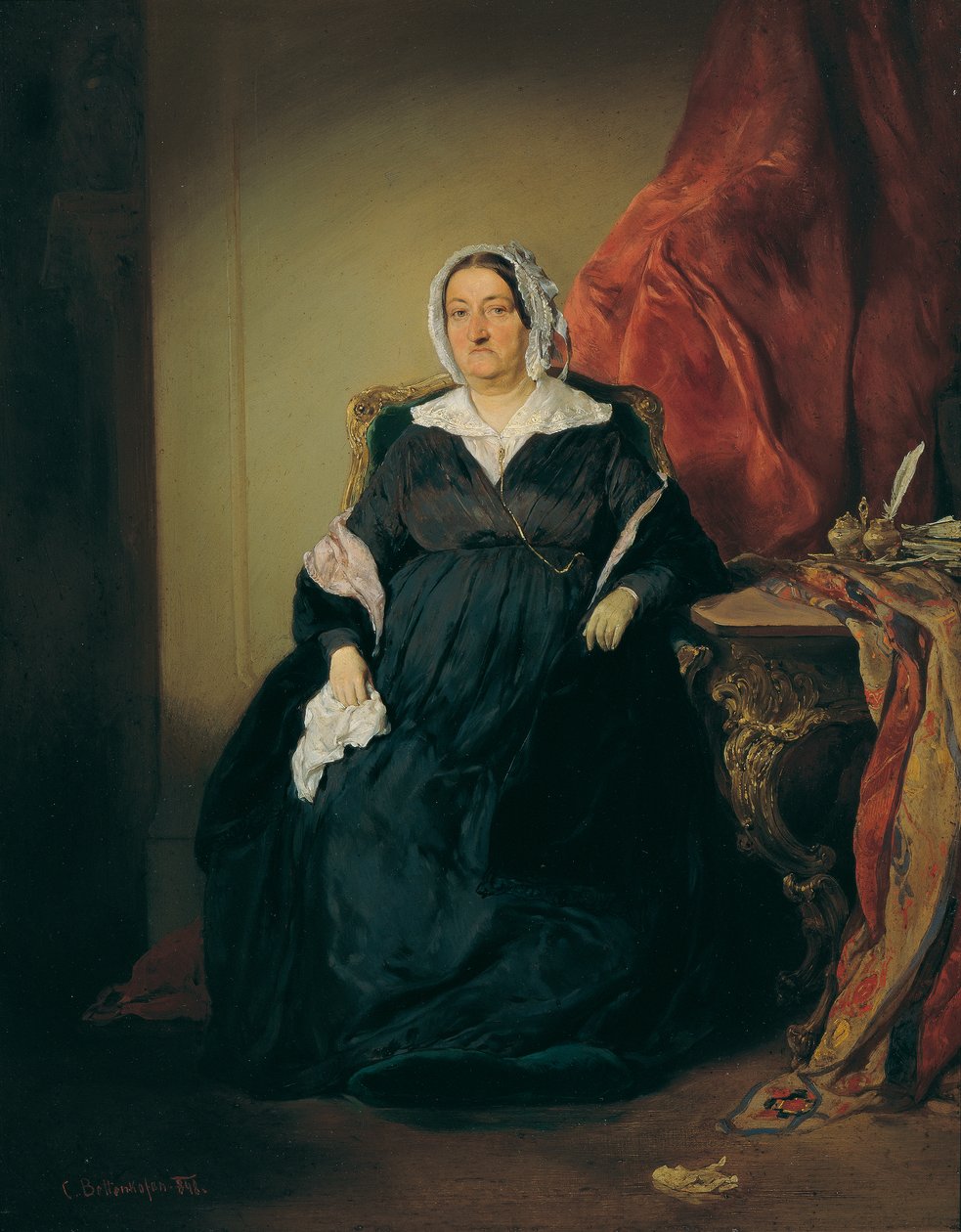 Elisabeth Imrédy, Omoroviczen aatelis tekijältä August von Pettenkofen