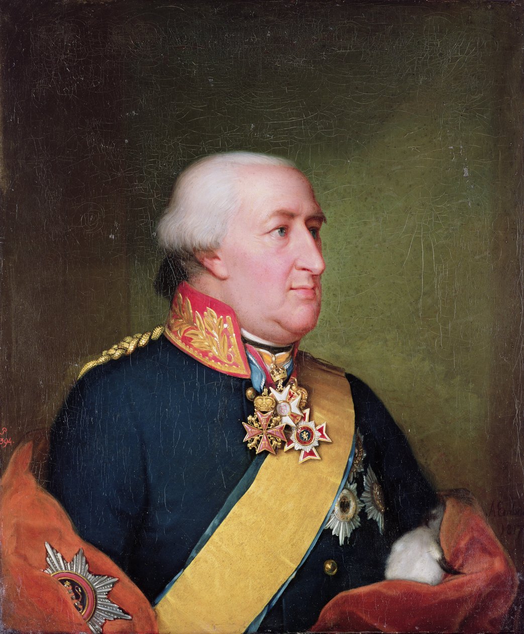 Hessen-Kasselin vaaliruhtinas Vilhelm I (1743-1821), 1817 tekijältä August von der Embde