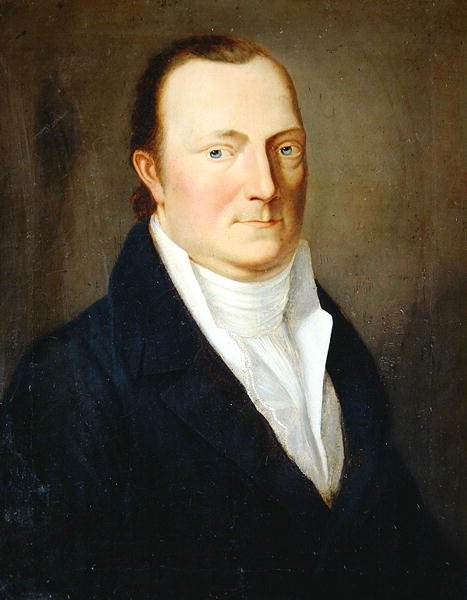 Poliisijohtaja Ludwig von Mangerin muotokuva, n. 1825 (öljy kankaalle) tekijältä August von der Embde