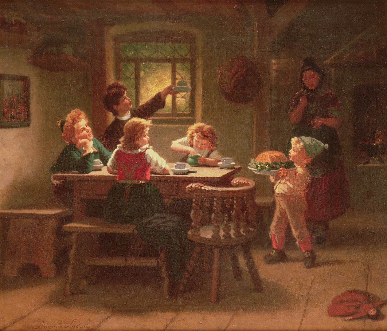 Syntymäpäiväkakku tekijältä Ludwig August or Louis August Schwiter