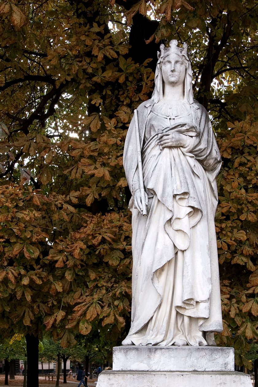 Blanche de Castillen muotokuva (1185-1252) tekijältä Auguste Alexandre Dumont