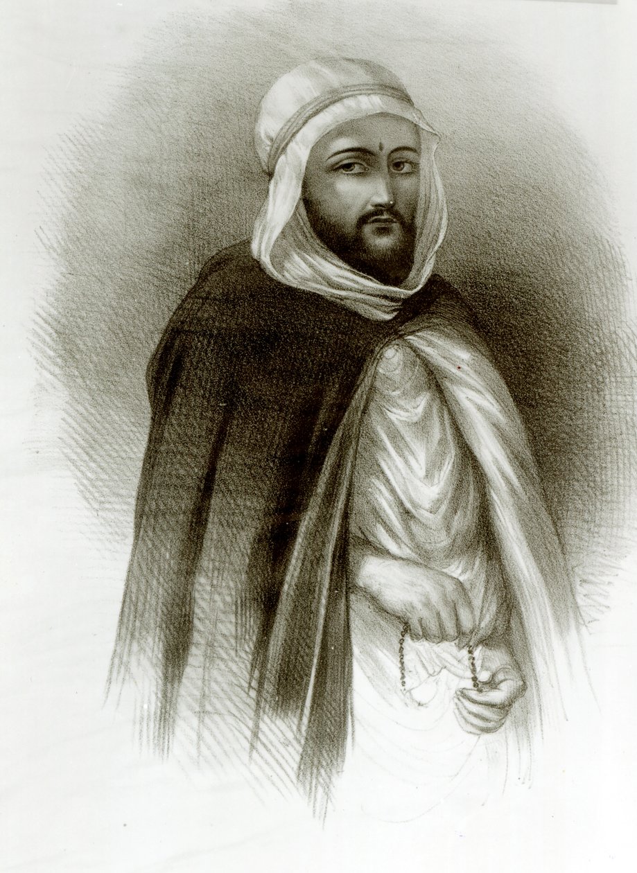 Abd El-Kaderin muotokuva tekijältä Auguste Bry