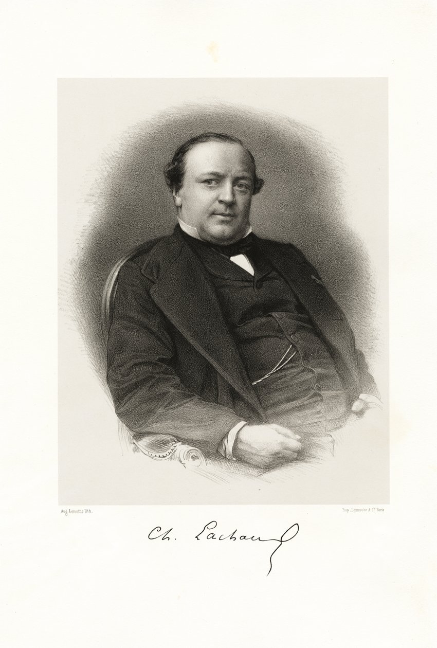 Charles Alexandre Lachaud tekijältä Auguste Charles Lemoine
