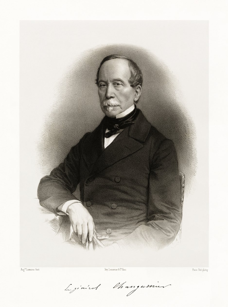 Nicolas Anne Théodule Changarnier, 1865-66 tekijältä Auguste Charles Lemoine