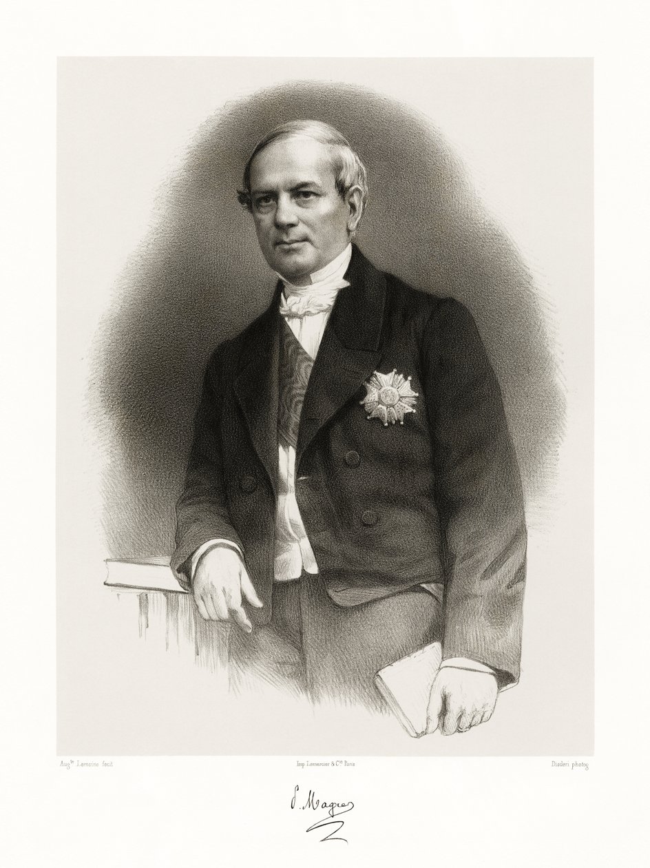 Pierre Magne, 1865-66 tekijältä Auguste Charles Lemoine
