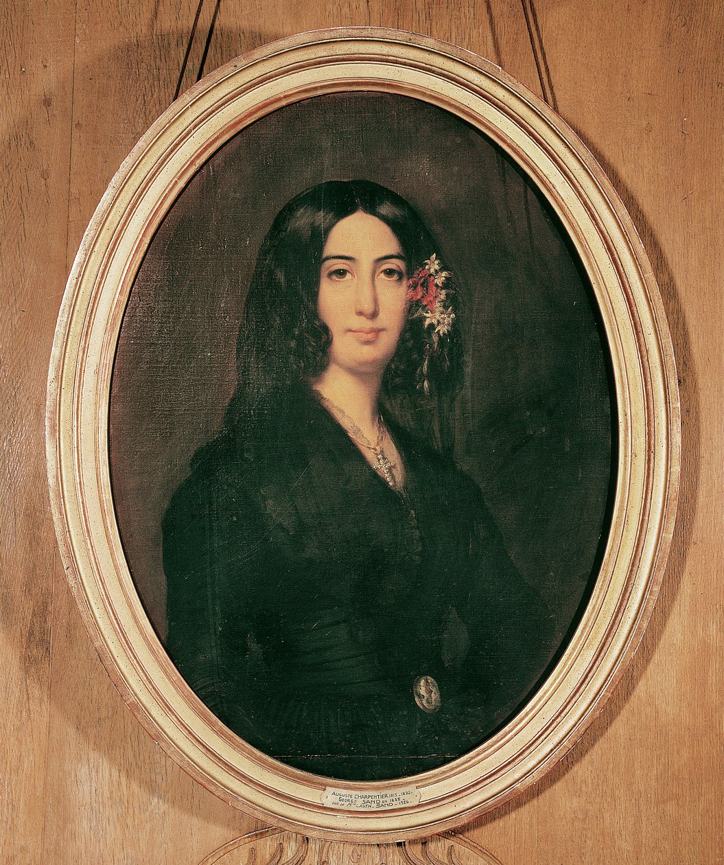 George Sandin muotokuva (1804-76) tekijältä Auguste Charpentier