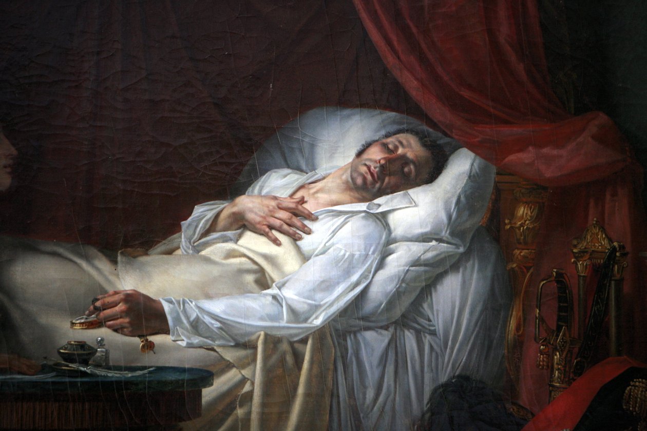 La mort du général Moreau tekijältä Louis Charles Auguste Couder