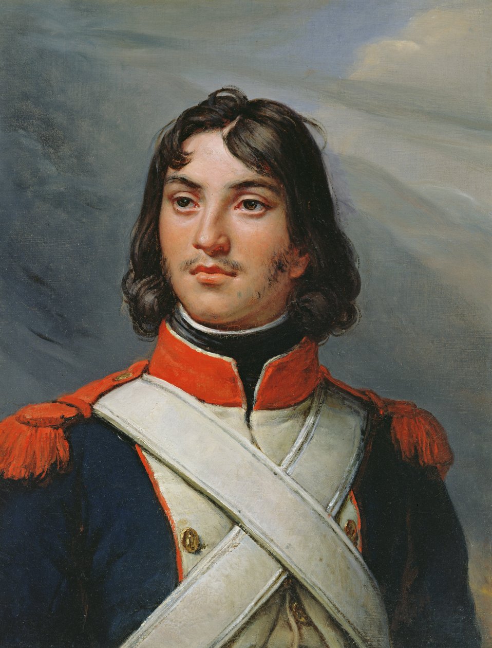Kenraali Francois-Severin Desgraviers-Marceau (1760-96) 1834-35 tekijältä Auguste Jean Baptiste Vinchon