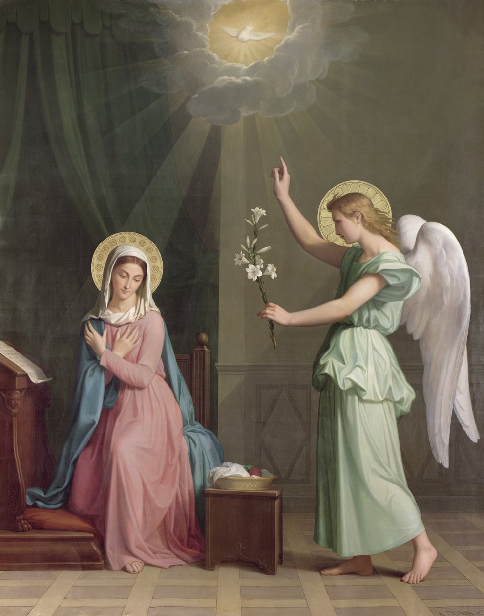 Ilmoitus, 1859 tekijältä Auguste Pichon