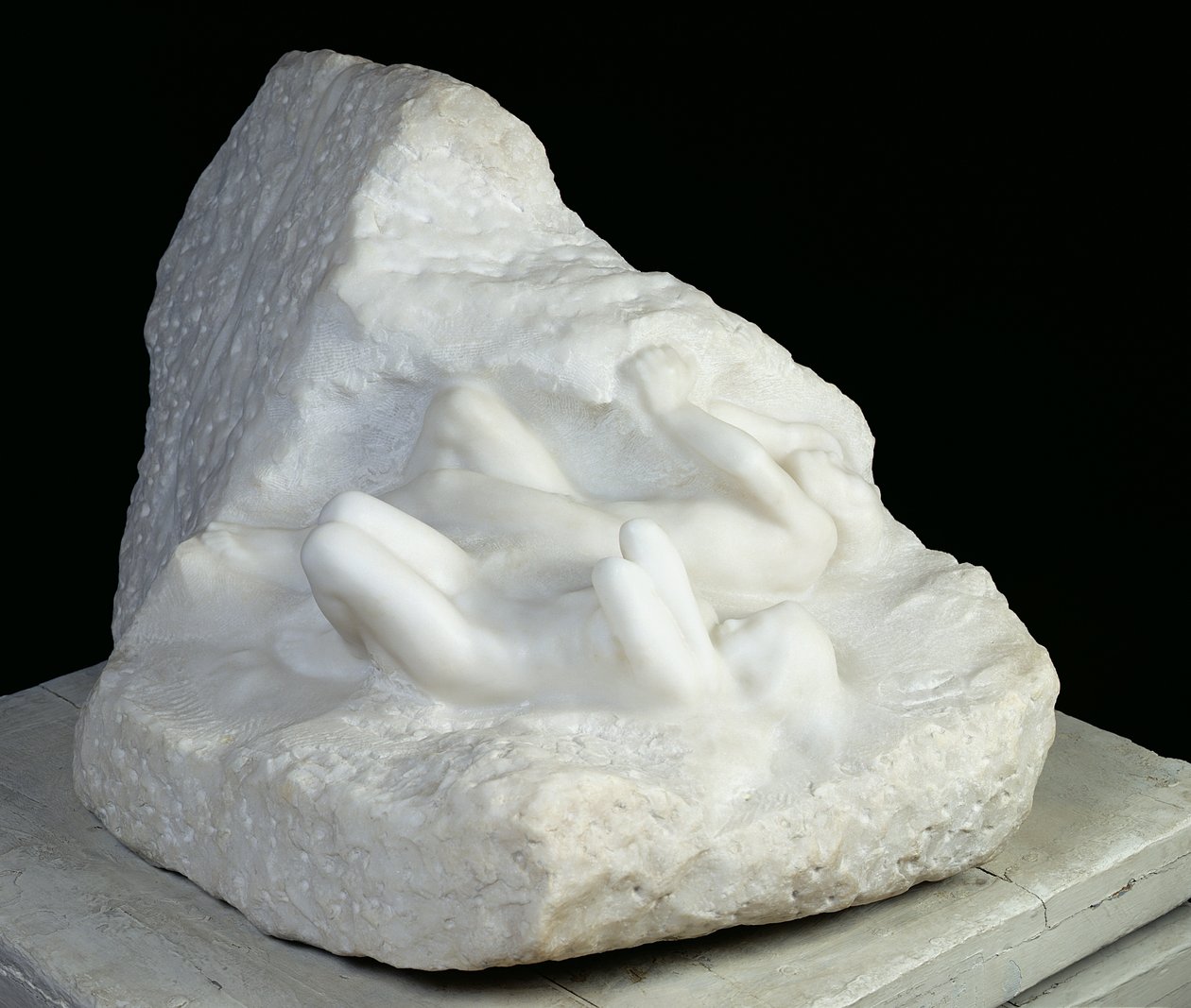 Aatami ja Eeva, 1905 (marmori) tekijältä Auguste Rodin