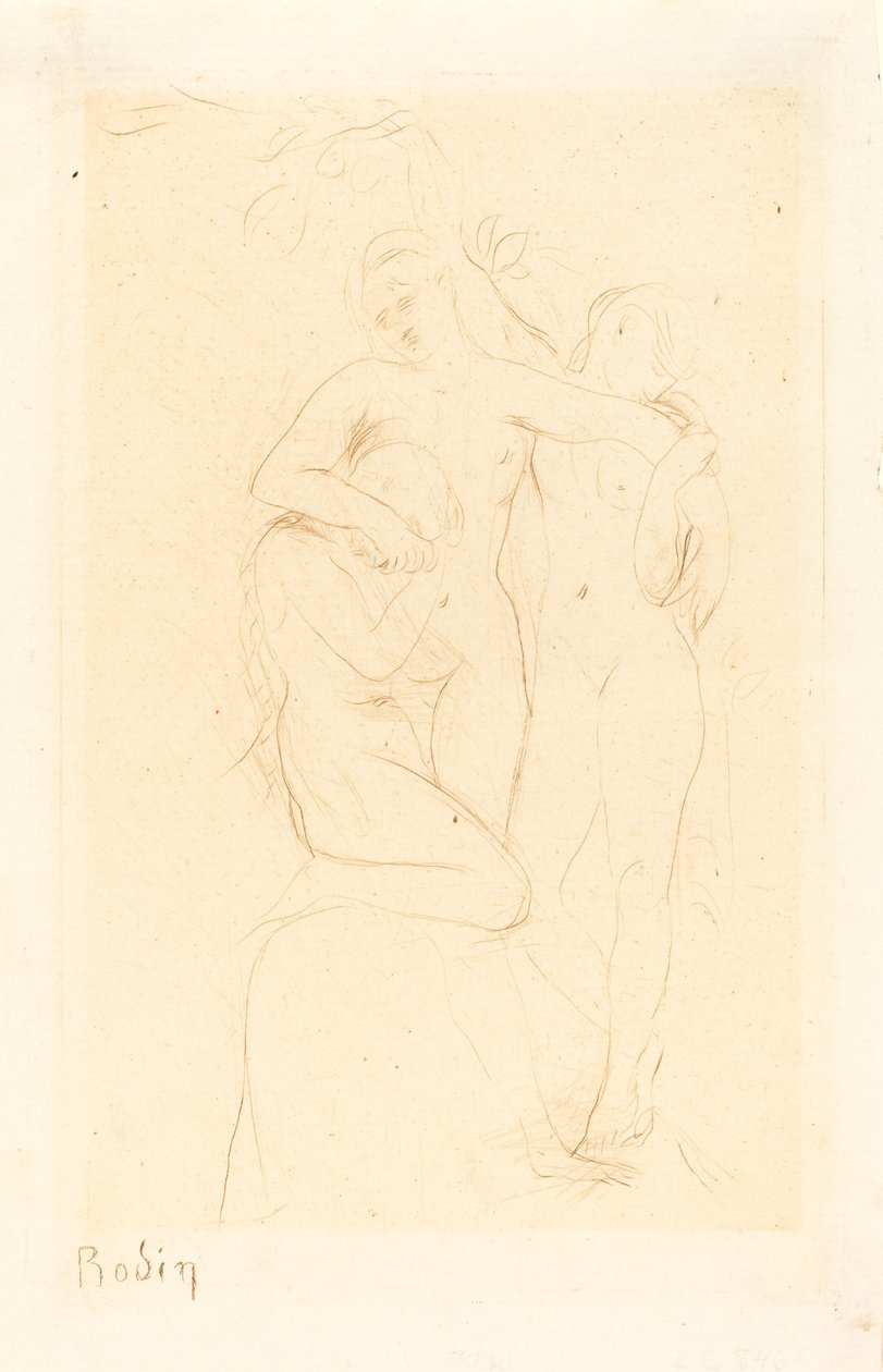 Ames du Purgatoire tekijältä Auguste Rodin