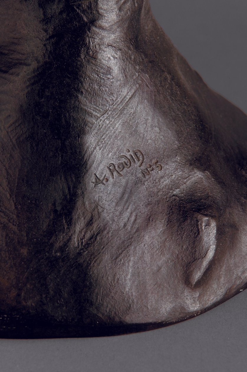 Yksityiskohta Polyphemus-tutkimuksesta, 1880 valettu 1970 pronssia tekijältä Auguste Rodin