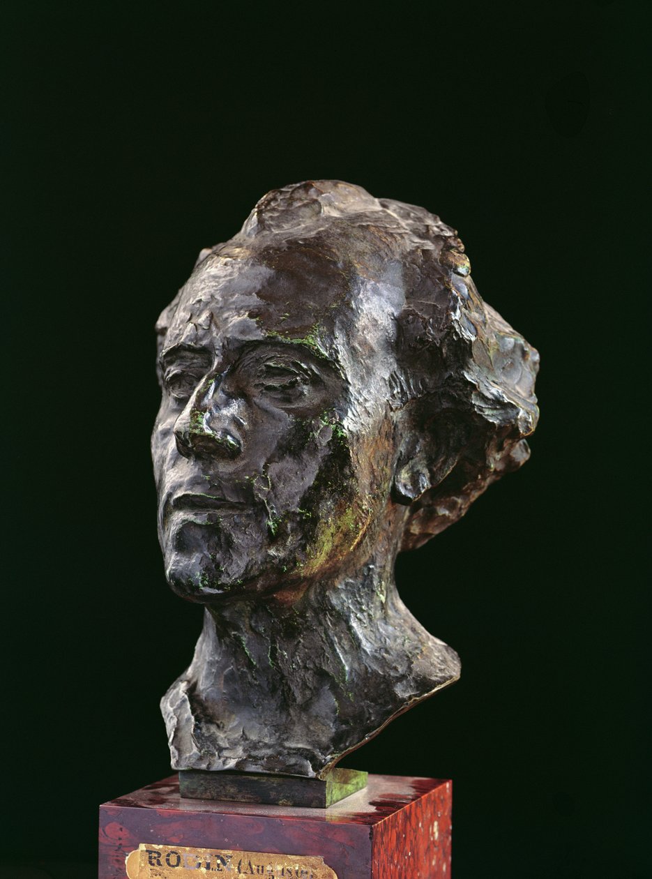 Gustav Mahler, 1909 (pronssi) tekijältä Auguste Rodin