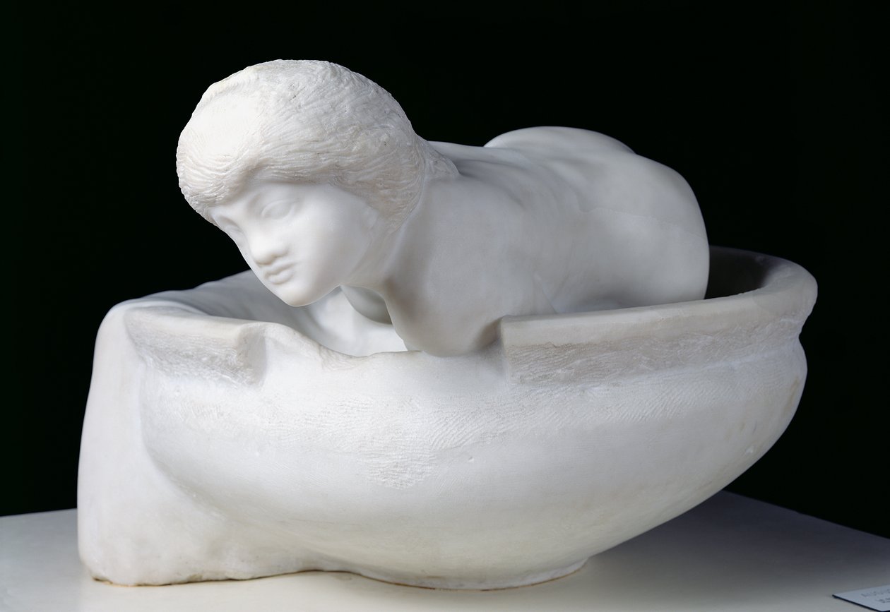 Little Fairy of the Water, or The Spirit of the Spring, 1903 (marmori) tekijältä Auguste Rodin