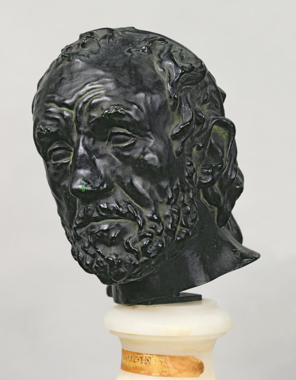 Mies murtunut nenä, 1865 (pronssi) tekijältä Auguste Rodin