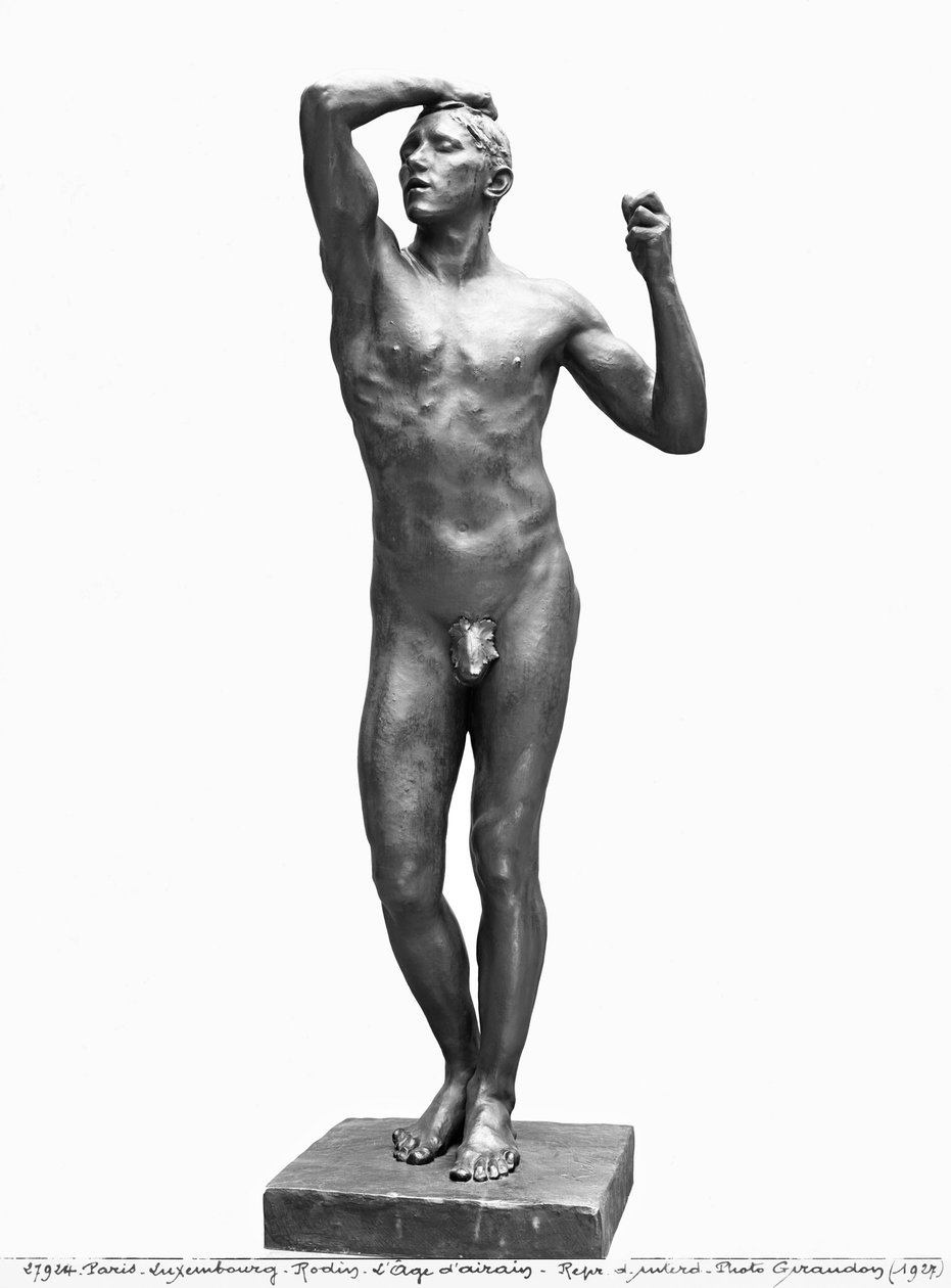 Pronssikausi, vuoden 1877 jälkeen (pronssi) (katso myös 279785-86) tekijältä Auguste Rodin