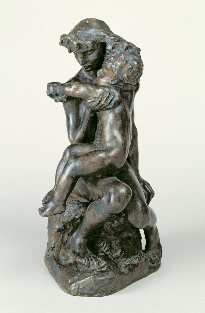 Veli ja sisar, n. 1890 (pronssi) tekijältä Auguste Rodin