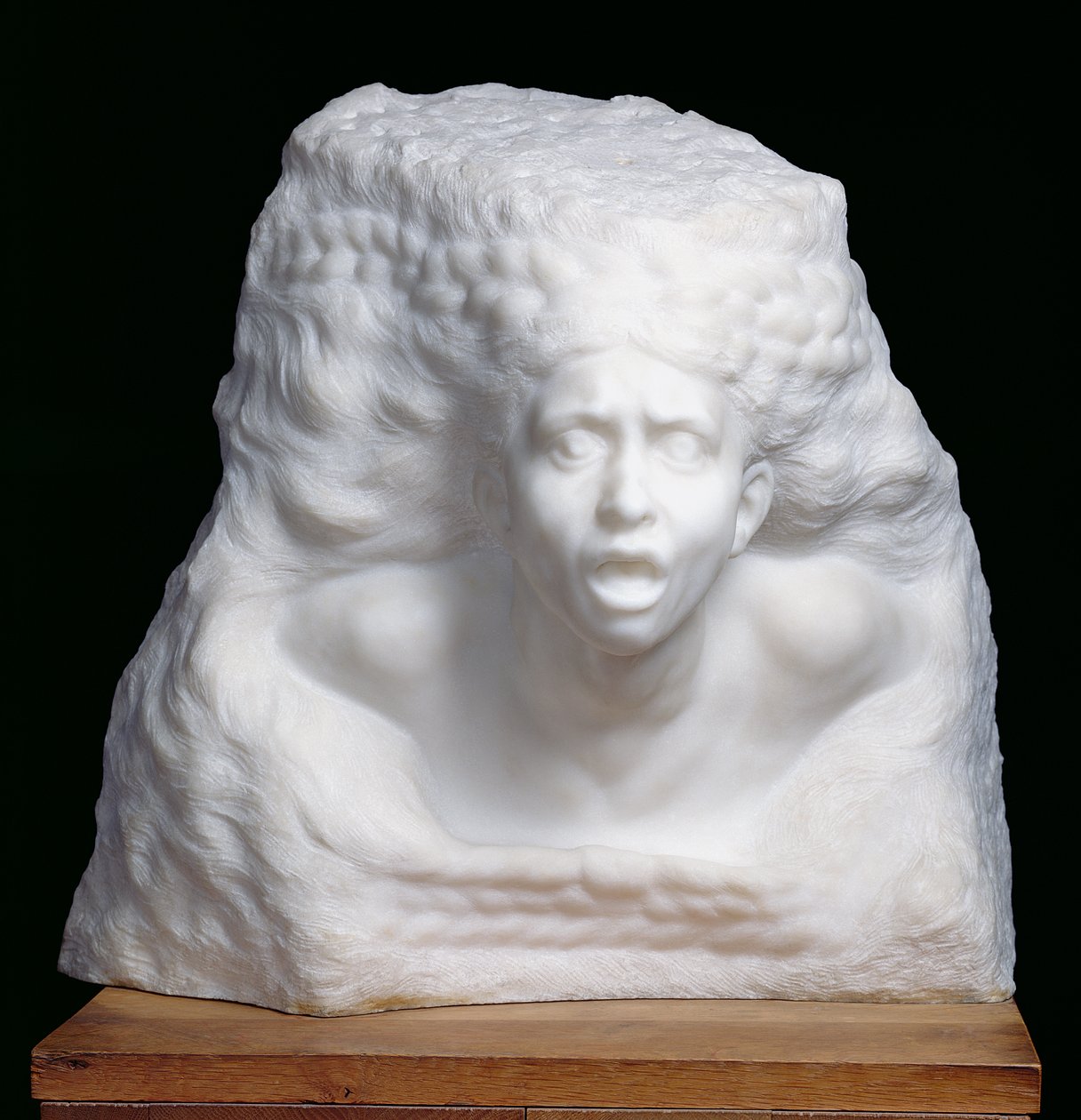 Myrsky, 1886-1901 (marmori) tekijältä Auguste Rodin