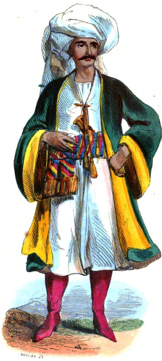 Auguste Wahlen, Moeurs, usages et costumes de tous les peuples du monde, Volume 1. Kustantaja La Librairie historique-artistique, 1843 tekijältä Auguste Wahlen