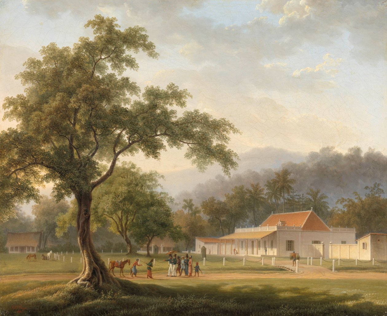 Banyuwangin apulaisasukkaiden talo, Itä-Jaava (Itä-Jaava) tekijältä Auguste Antoine Joseph Payen