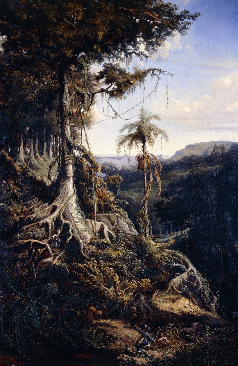 Jala-Jalan metsä tekijältä Auguste Borget