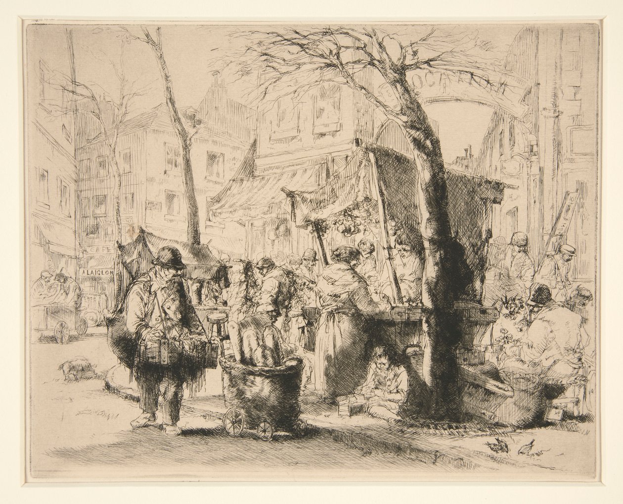 Avenue Clichy tekijältä Auguste Brouet
