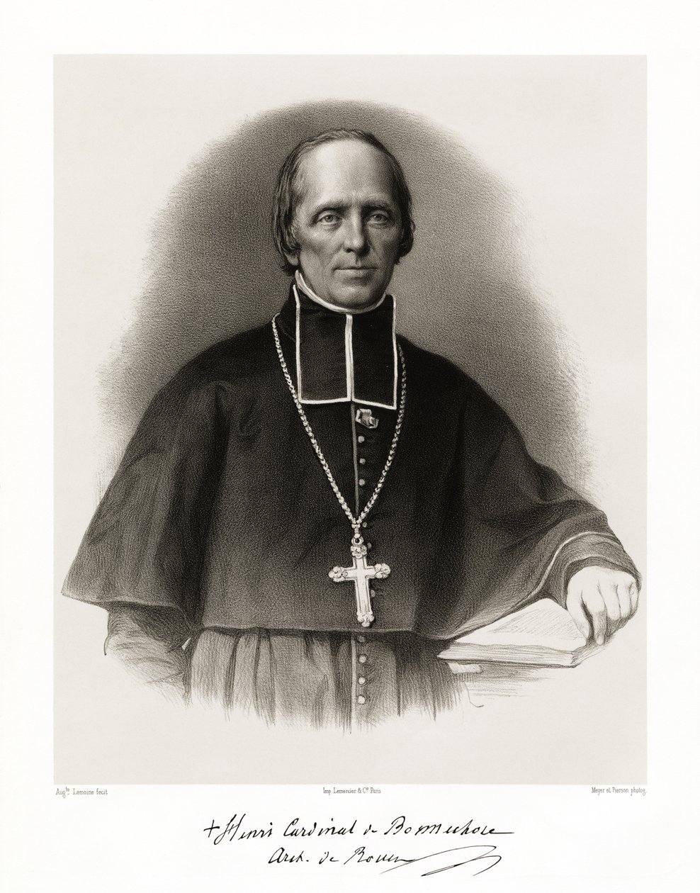 Henri de Bonnechose, 1865-66 tekijältä Auguste Charles Lemoine