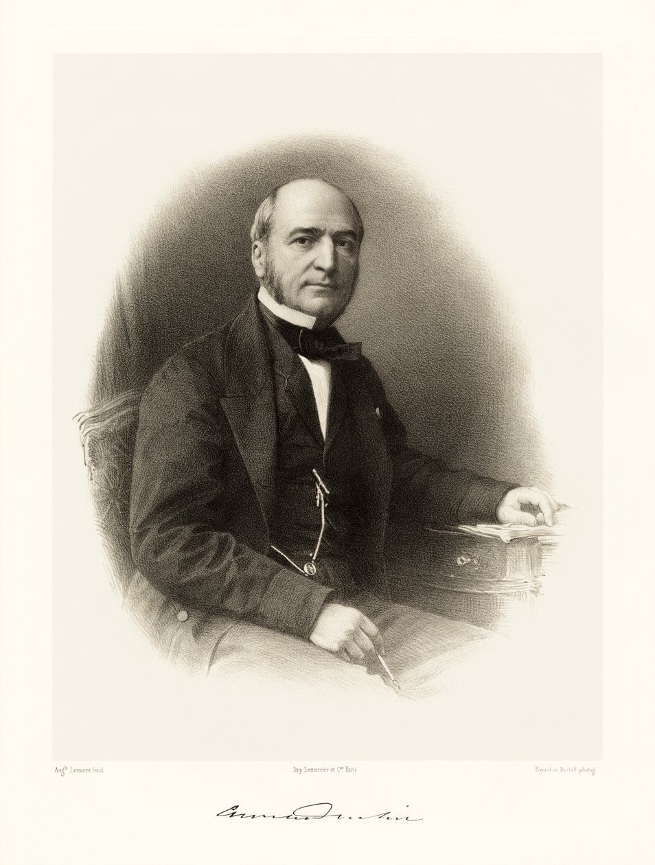 Louis Henri Armand Behic, 1865-66. tekijältä Auguste Charles Lemoine