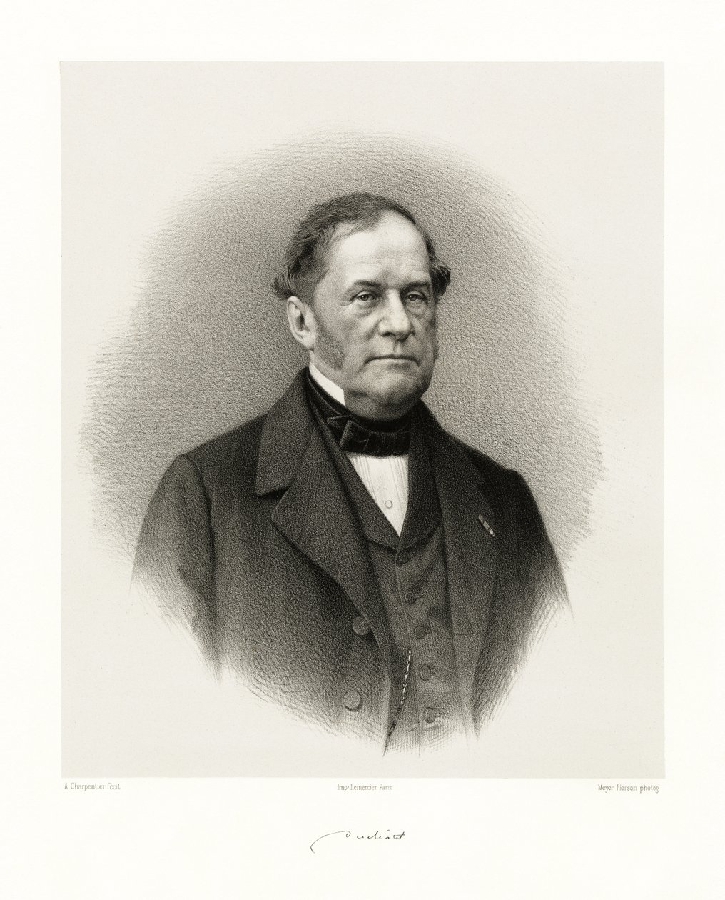 Charles Marie Tanneguy Duchatel tekijältä Auguste Charpentier