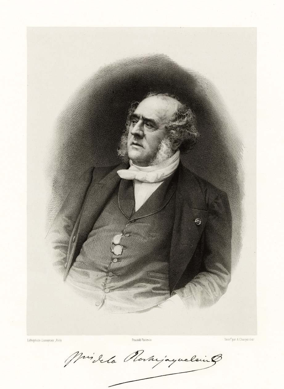 Henri-Auguste-Georges de La Rochejaquelein, 1865-66 tekijältä Auguste Charpentier