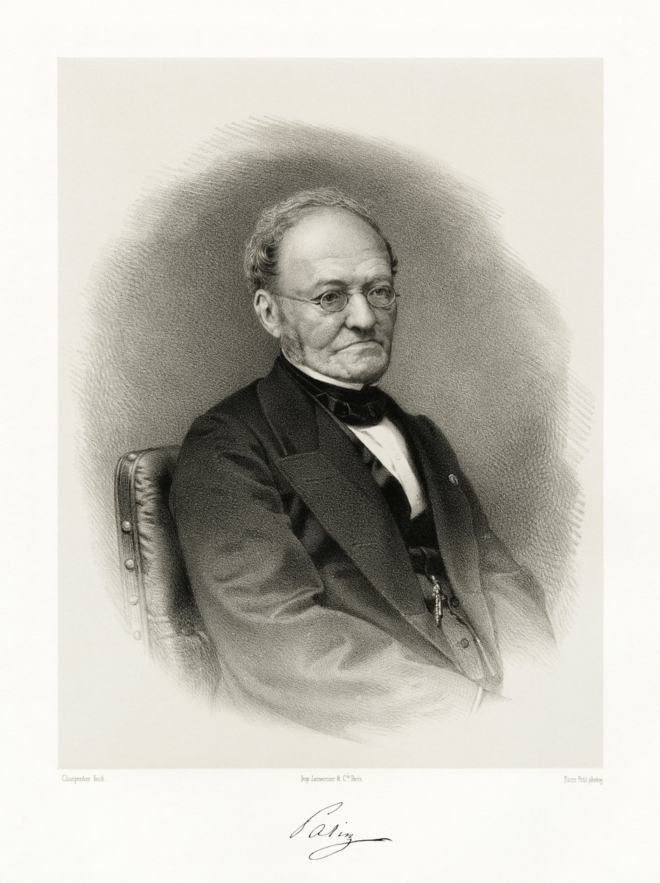 Henri Jospeh Guillaume Patin, 1865-66 tekijältä Auguste Charpentier