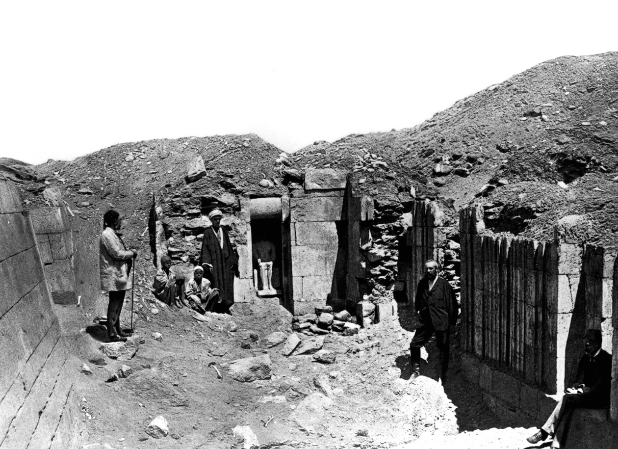 Memphis Saqqara, Egypti, 1893 tekijältä Auguste Edouard Mariette