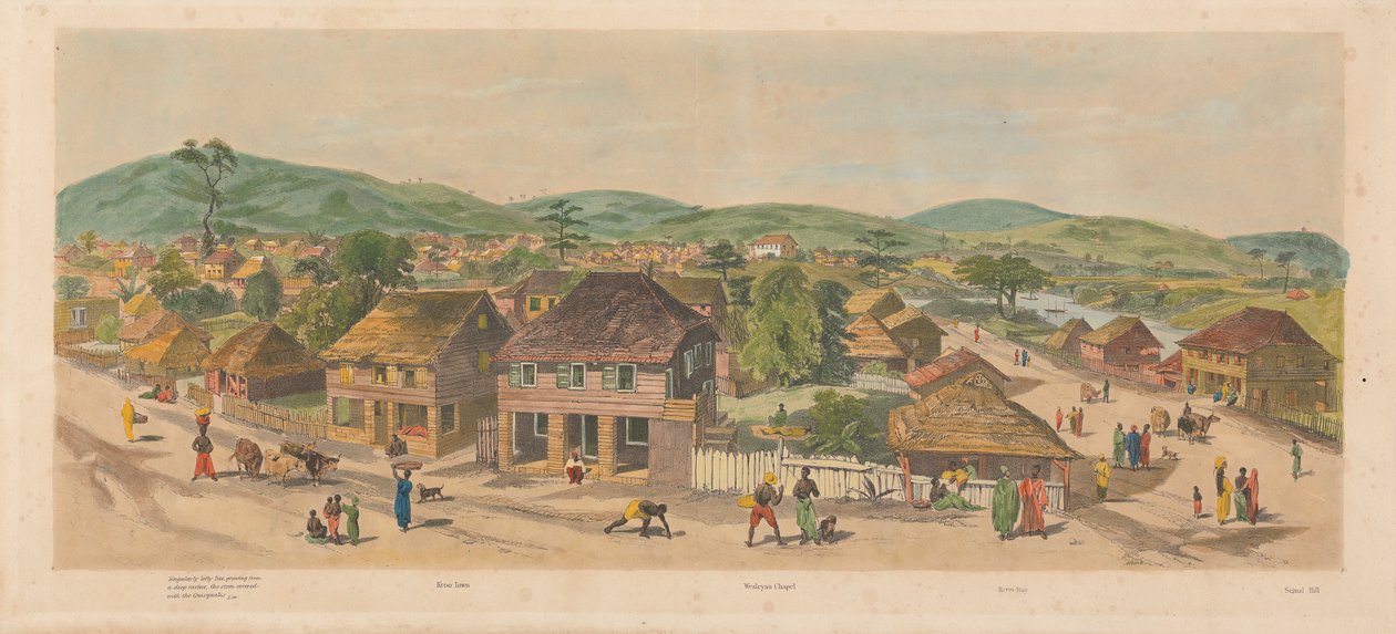 Sierra Leone tekijältä Auguste Francois Laby