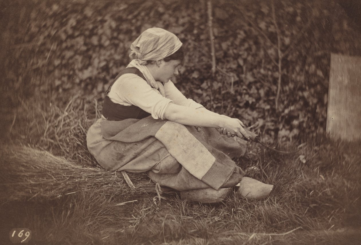 Talonpoika,c. 1870 (kuva) tekijältä Auguste Giraudon